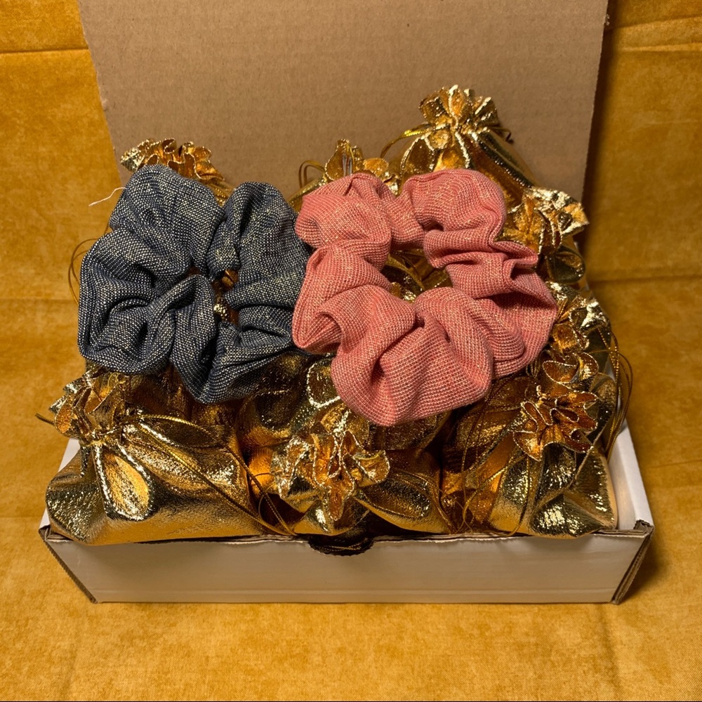Scrunchie 7 Day Advent Calendar Metallics